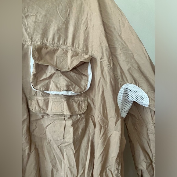 Orvis Mens XXL Lightweight Fishing Outdoor Shirt Breathable Mesh Utility Pocket - Picture 6 of 8